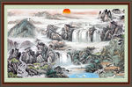 国画山水