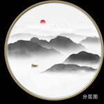 新中式水墨画