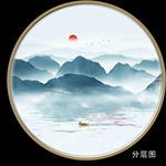 禅意山水画