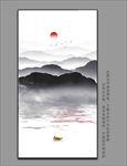 玄关山水