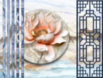 新中式背景墙