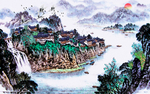 山水画