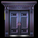 仿铜门