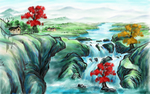 山水画