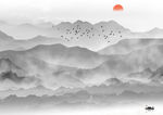 水墨画