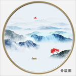 中国风山水画