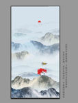 意境山水挂画