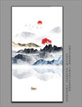 意境山水挂画