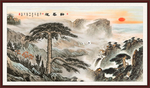 山水国画山水山水画