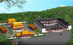 寺庙、四合院
