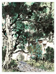 水墨山水画