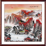 山水山水画