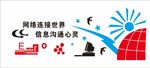 微机室背景墙