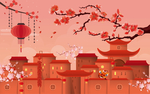 喜庆背景墙