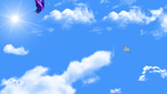 蓝色天空