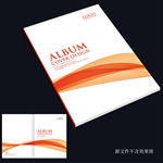 红色画册封面 红色封面
