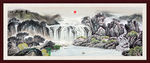国画山水国画