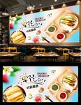 早餐店背景墙