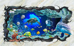 3D海底世界背景