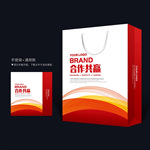 红色手提袋