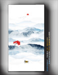 水墨山水挂画