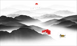 新中式山水画