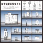 景区导视牌设计公园导视系统