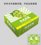 阳光玫瑰葡萄包装设计