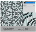 装饰花纹通道图片