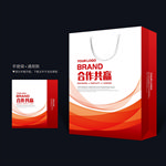 红色手提袋