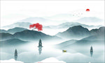 三潭印月 水墨西湖