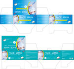 英文口罩盒子图片