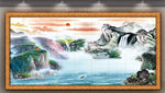 山水画国画山水画
