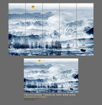 抽象山水