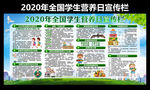 2020年全国学生营养日宣传栏