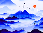 水墨山水