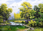 风景油画