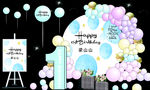 男孩生日party