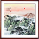 泰山日出泰山