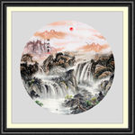 山水画国画山水画