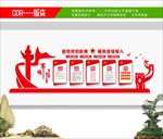 退役军人文化墙