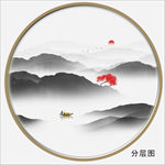 圆形装饰画