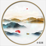 圆形装饰画