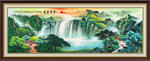 客厅山水画