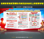 解放军和武警部队代表团讲话