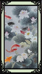 国画荷花