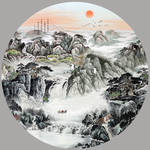 山水画国画山水画