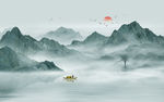 禅意山水画