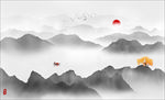 新中式山水画
