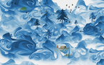 山水画